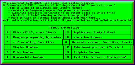 Lotto Software Tutorial 的图像结果