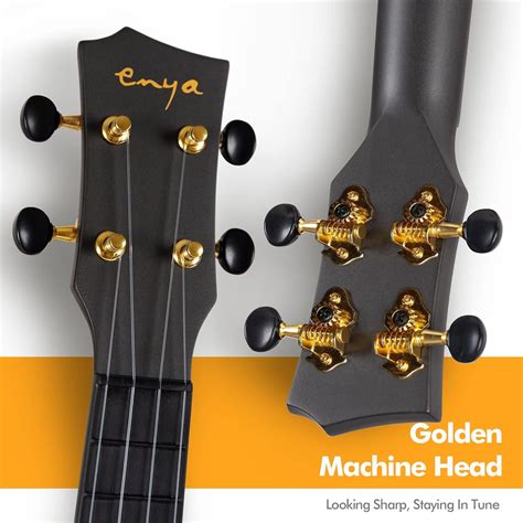 Buy Enya Soprano Ukulele 21 Inch Carbon Fiber Travel Ukelele Nova U ...