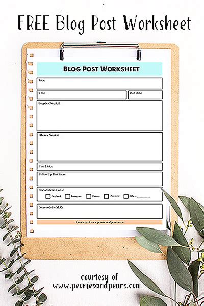 Image result for Blog Post Outline Worksheet