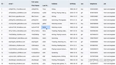 Visual Basic DataTable 的图像结果
