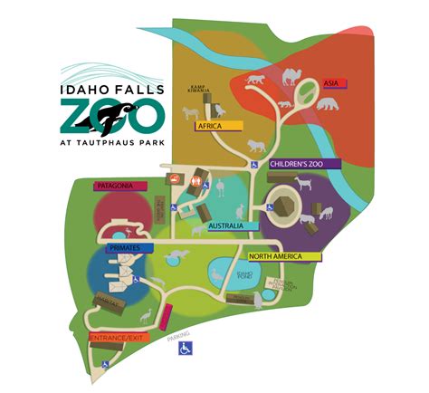 Zoo Map | Idaho Falls, ID