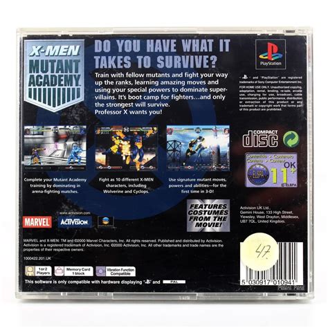 X-Men: Mutant Academy (PS1) - WTS Retro - Køb spillet her