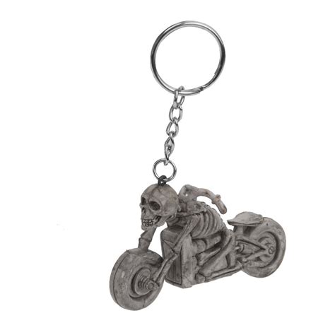 MYADDICTION Big Motorcycle Skull Skeleton Rider Pendant Purse Bag ...