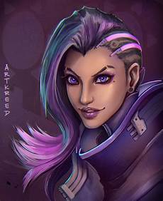 Sombra Hair Style by Sombra Overwatch By Artkreed On Deviantart Sombra Hair Style