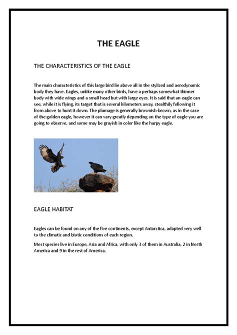 THE Eagle ingles- Jerson pol santiago calle - THE EAGLE THE ...