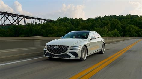 Review: 2025 Genesis G80 goes easy on the eyes, relatively easy on the wallet