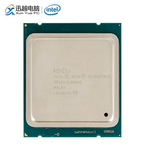 Intel Xeon E5 2687W V2 Desktop Processor 2687W V2 Eight Core 3.4GHz 25MB L3 Cache LGA 2011 ...