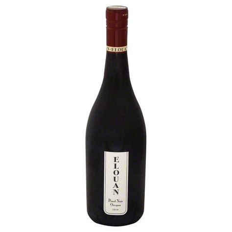 Elouan Pinot Noir Oregon Red Wine 750 ml Bottle, Complex Ruby Red with ...