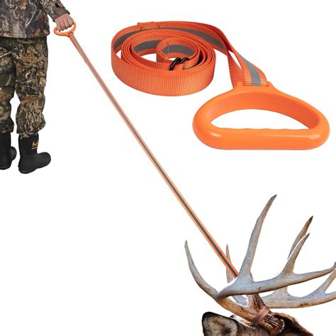 Buy Hunthor 6.3ft Deer Drag Rope with Handle for Hunting Gear, 600lbs ...