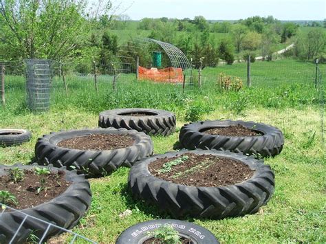 Tyre Farming: How you can make use of old tyres on your farm