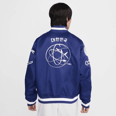 Korea Dugout Men's Nike Breaking Satin Jacket. Nike IN