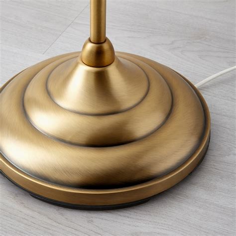 ÅRSTID floor lamp, brass/white - IKEA