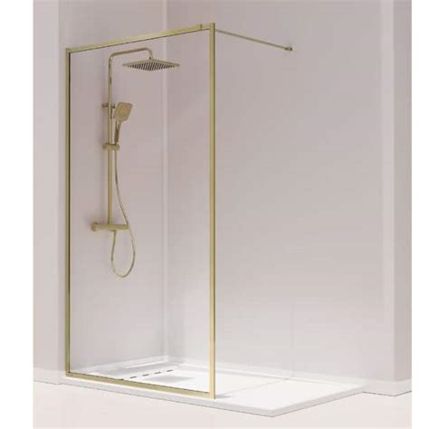 Mampara Fija Ducha Oro - Mamparas De Ducha BATH POINT