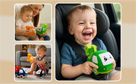 Buy WOOTHOOT - Woot Wheels – Excavator, Safe ABS Plastic Bump & Go ...