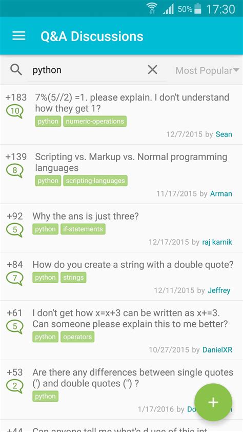Learn Python Android-App 的图像结果