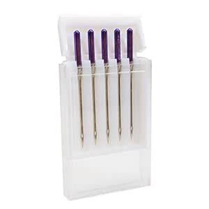 YEQIN Sewing Machine Needles, Purple Tip Needles Compatible with Janome ...