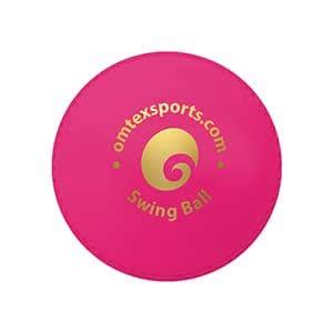 omtex Rubber Swing Ball Cricket(Pink & Green Pack Of 2) : Amazon.in ...