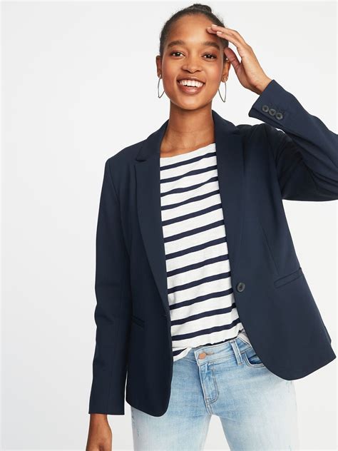 Classic Ponte-Knit Blazer for Women | Old Navy | Blazers for women ...