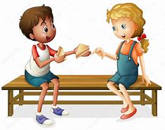 Image result for free clip art snack sharing