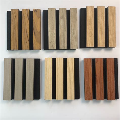 New Trending MDF Wooden Slat Soundproof Acoustic Pet Felt Wall Ceiling ...