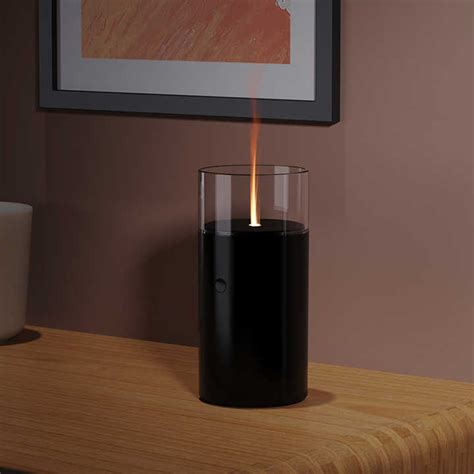 HIVAGI® Ultrasonic Fire Flame Humidifier: Aromatherapy Bliss with Real