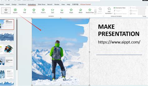 Custom Animation PowerPoint 的图像结果