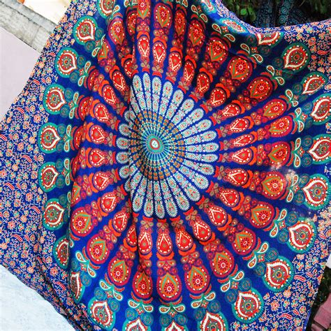 Hippie Tapestries, Mandala Tapestries, Queen Boho Tapestries, Wall ...