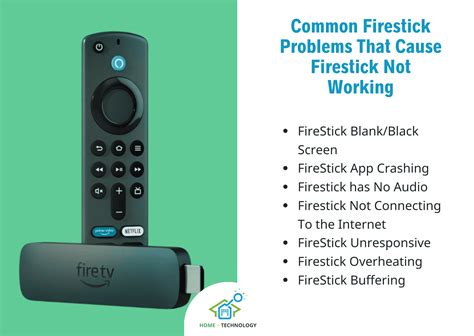 FireStick Not Working: 7 Common Problems and Fixes - HomePlusTechnology