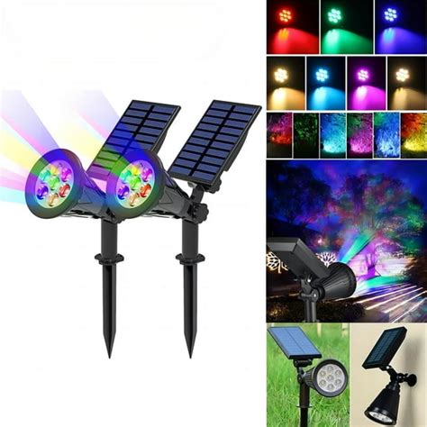 Image result for Color Changing LED Solar Lights