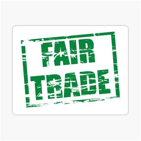 Fair Trade Sticker 的图像结果