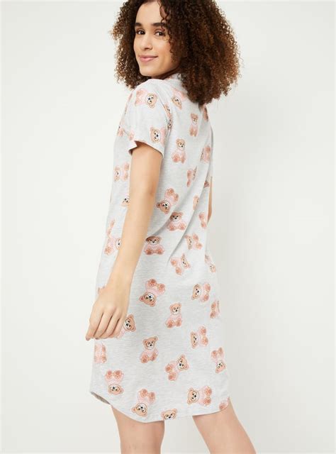 Buy Women All-Over Printed Chemise Online at just Rs. 599.0 ...