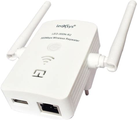 Leoxsys 300M WiFi Repeater Wireless 11N signal Booster range extender ...