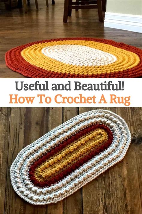 Image result for Crochet Rectangle Rug Tutorial