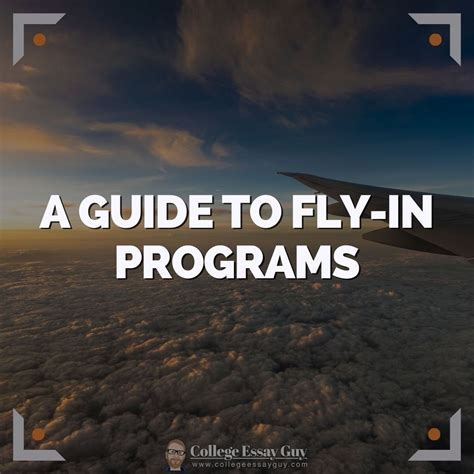 A guide to fly-in programs