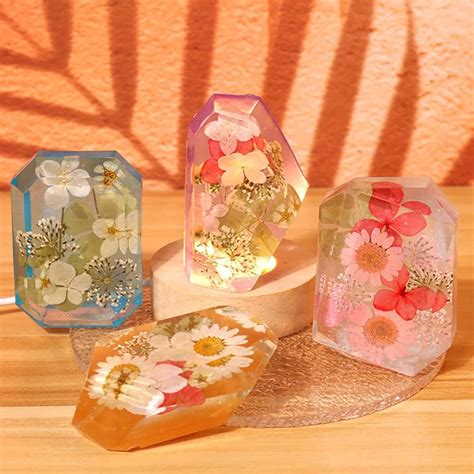 Buy MOEYURO Resin Molds for Flower Preservation Crystal Stone Resin ...