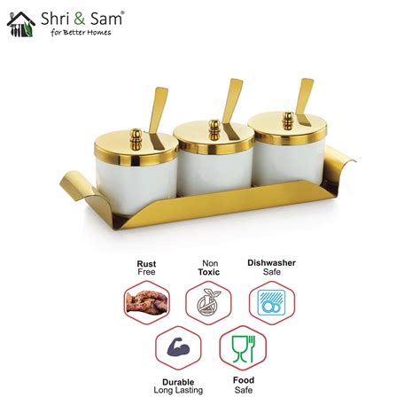 3 PCS Pickle Set | Premium Quality Stainless Steel Set Online