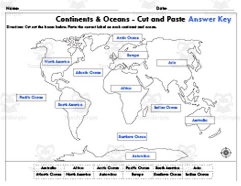 Basic World Map with Continents 的图像结果