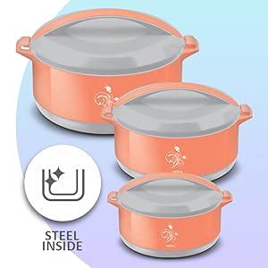 Buy Milton Divine Jr. Inner Stainless Steel Serving Casserole Gift Set ...