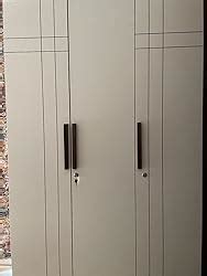 Trevi Jaguar 4 Door Wardrobe | Engineered Wood Wardrobe in Sapele ...