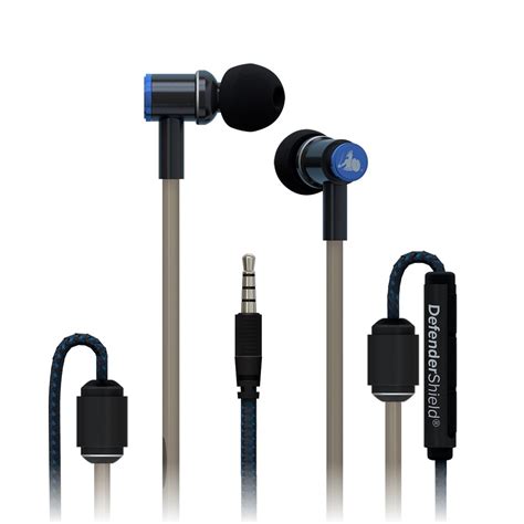 DefenderShield EMF Radiation-Free Air Tube Stereo Headphones with ...
