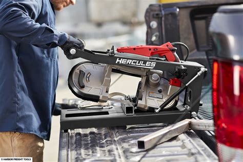 HARBOR FREIGHT TOOLS INTRODUCES UNIVERSAL PORTABLE BAND SAW BENCHTOP ...