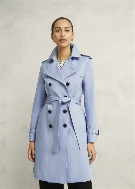 Petite Skylar Shower Resistant Trench Coat | Hobbs UK