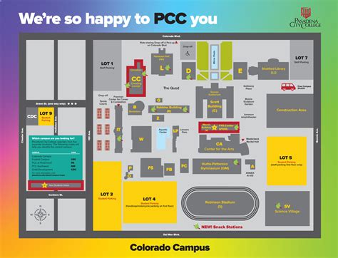Campus Maps - About PCC - Pasadena City College