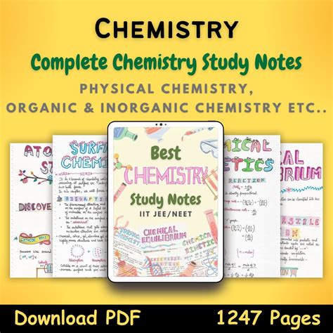 Chemistry Review Notes Pdf at Carl Moran blog
