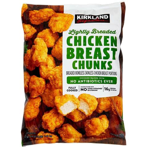Kirkland Signature Kirkland Signature Lightly Breaded Chicken Breast ...