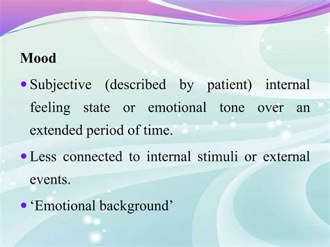 Affect and Mood | PPTX