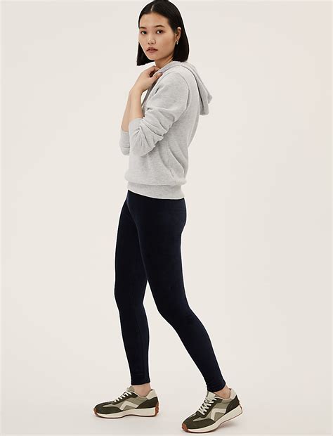 Buy Cord High Waisted Legging at Marks & Spencer