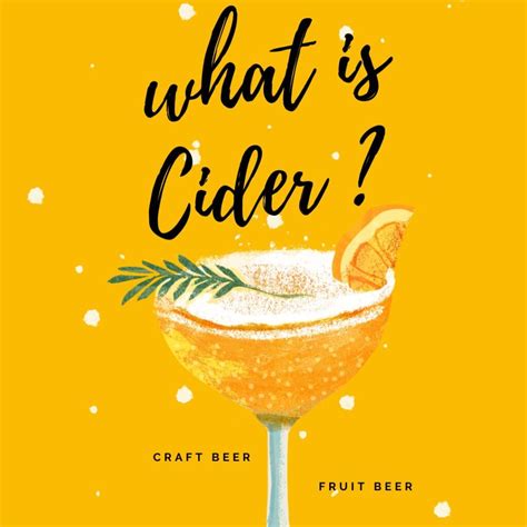 What is CIDER ? : Hop Beer House