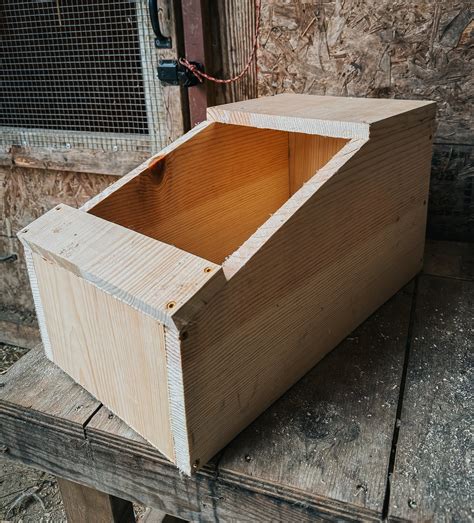 DIY Rabbit Nest Box — Teal Stone Homestead