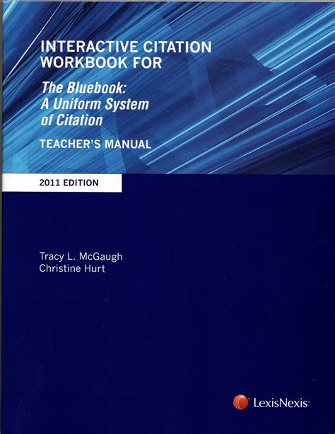 Interactive Citation Workbook for The Bluebook: A Uniform System of ...